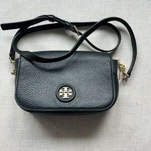 Tory Butch Whipstitch Logo Mini Bag